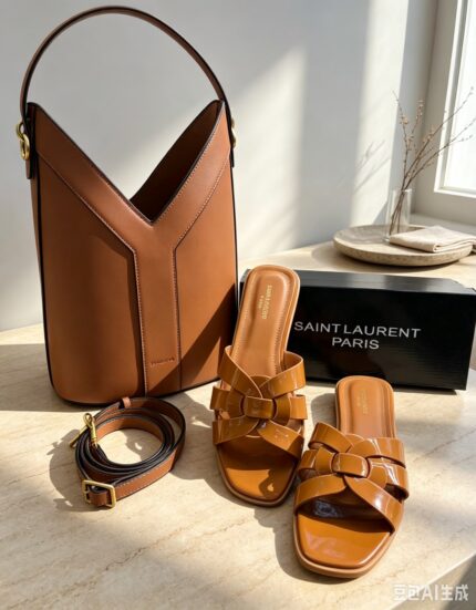 YSL BAG AND SILIPER