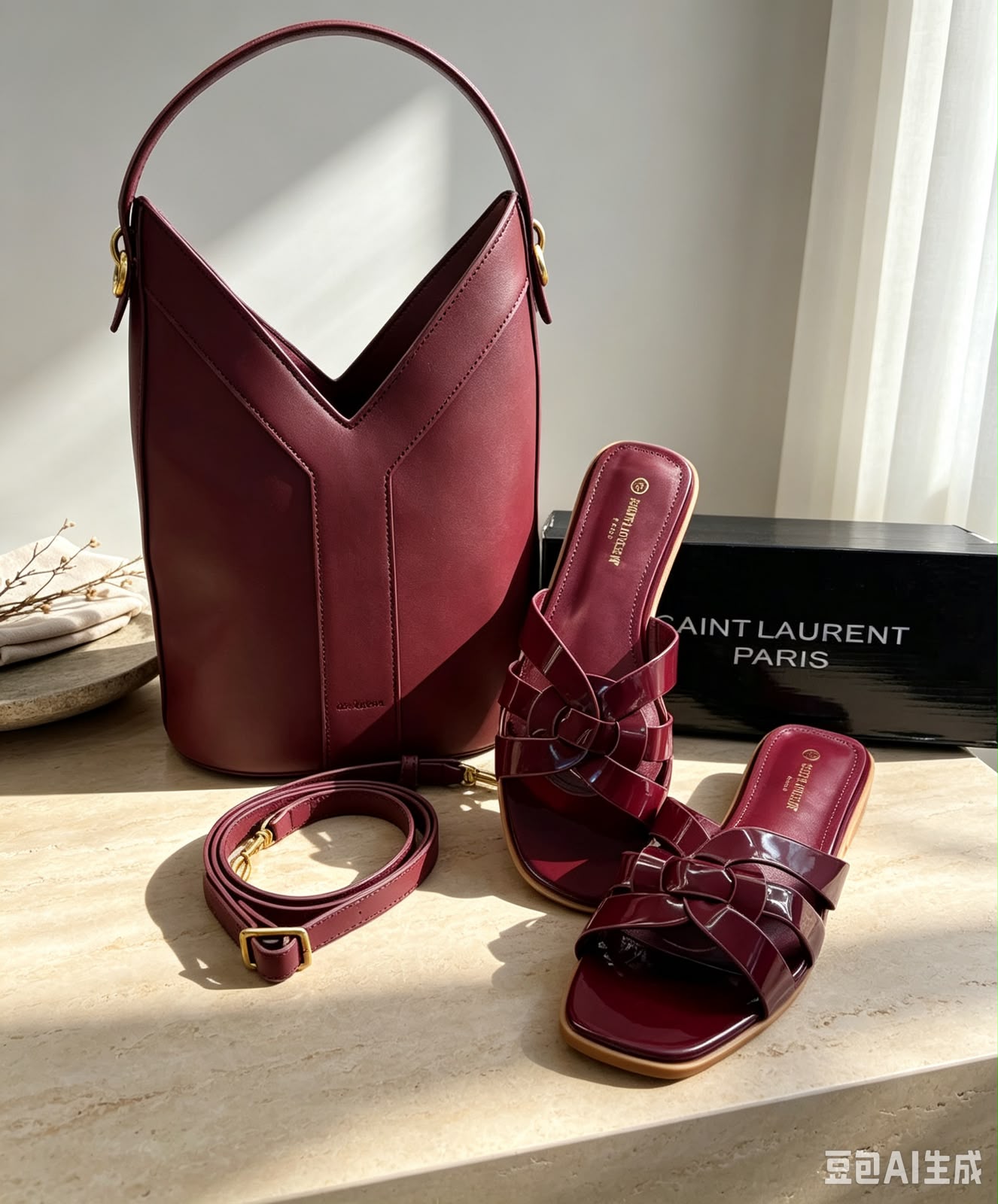 YSL BAG AND SILIPER - Image 3