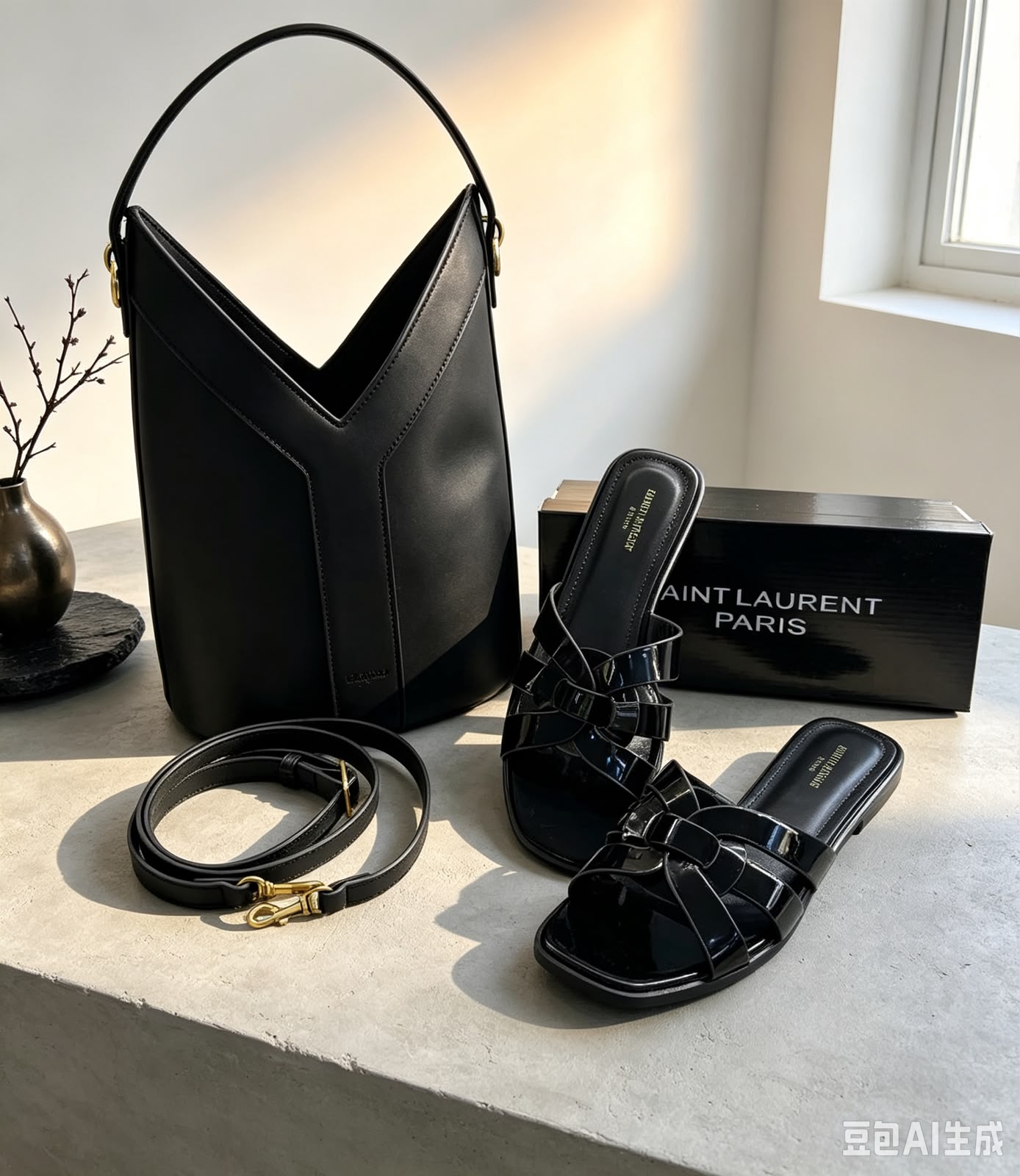 YSL BAG AND SILIPER - Image 4