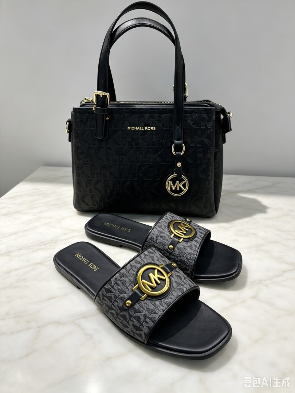 Michael Kors (MK) bags and siliper - Image 3