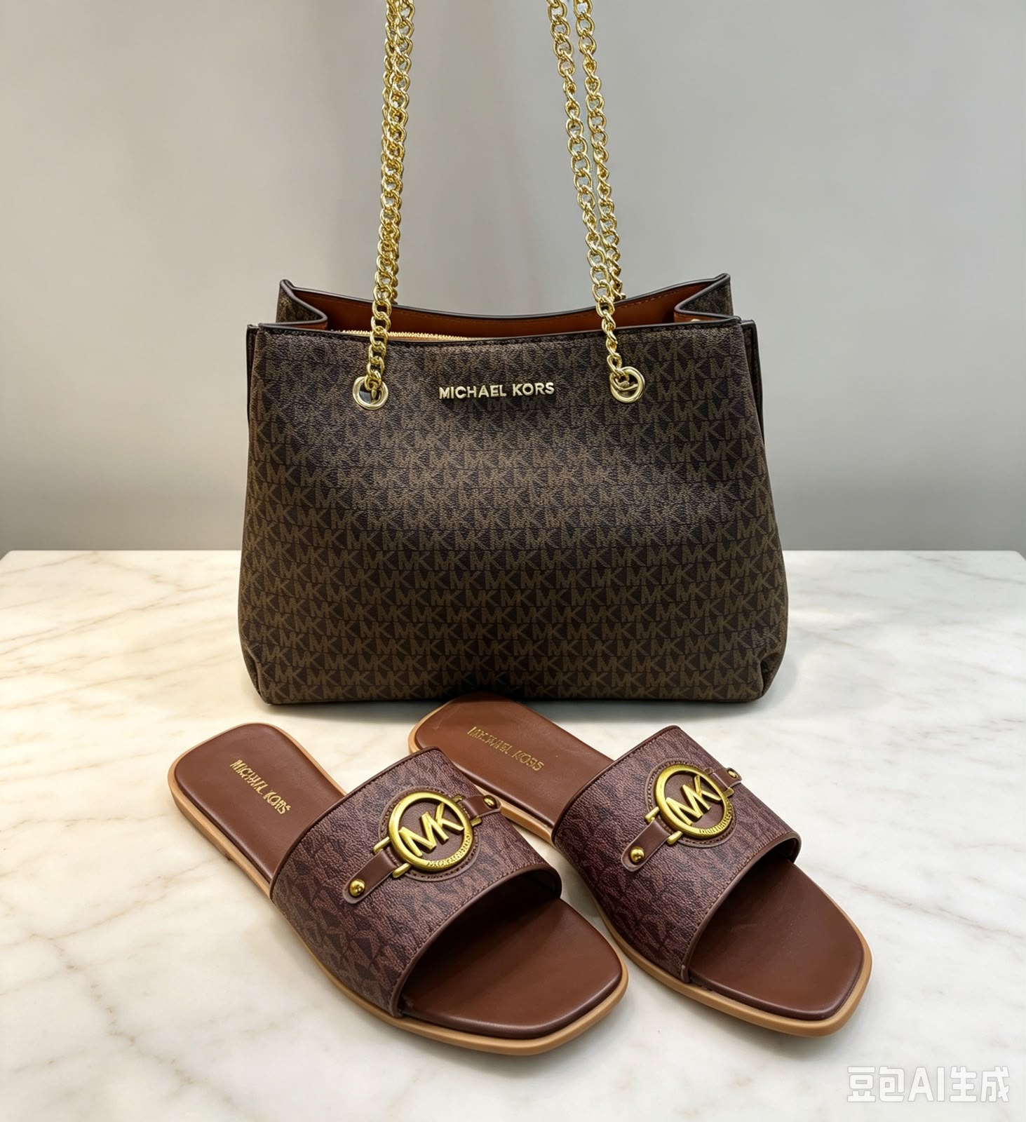 Michael Kors (MK) bags and siliper - Image 5